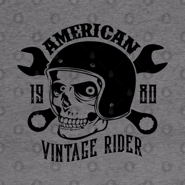 American vintage Rider 1980 by luxembourgertreatable
